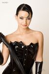 Beautiful Brunette Chick Nea Nubiles Dressed Up In Exciting Latex Sex Clothes And Hotly Posing