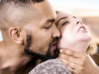Natasha Nice Takes Big Black Cock In Both Holes