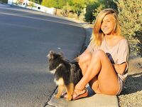 Wild Blonde Kennedy Leigh Is A True Vision As She Teases Nude And Naughty Outdoors In Public