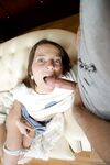 Young Brunette Gives Blowjob And Gets Fucked On The Sofa photos (Monchi, Axiles)