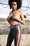 Fantastic Young Ebony Gets Fucked Through The Hole In Her Tights photos (Alina Ali, Ramon Nomar)