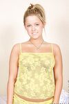 Sweet Shaved Teen Blonde Lexi Angel In Yellow Lingerie Does Oral Job And Gets Banged
