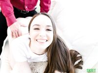 Pale Gal Hazel Moore Gets Sodomized In The Living Room