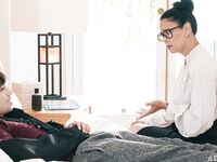 Dana Vespoli Sucks And Tit Fucks Young Cock Before Getting Her Mature Cunt Drilled