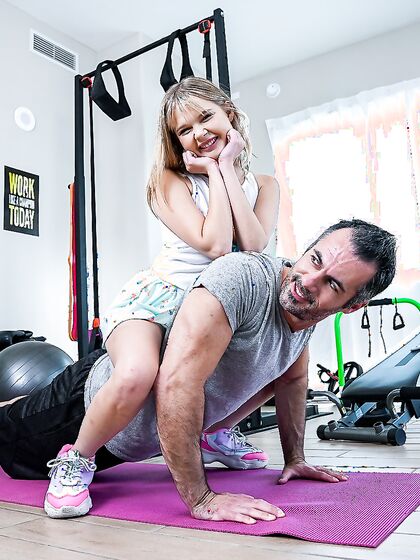 Blonde-haired Spinner Coco Lovelock Gets Properly Fucked By Her Stepdad