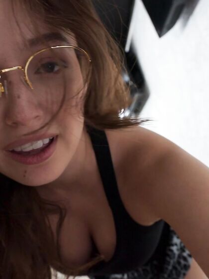 Young Slut Leana Lovings Smiles While Getting Her Wet Coochie Drilled