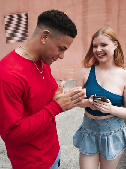 Busty Redhead Minx Harlow West Enjoys Fucking In Public