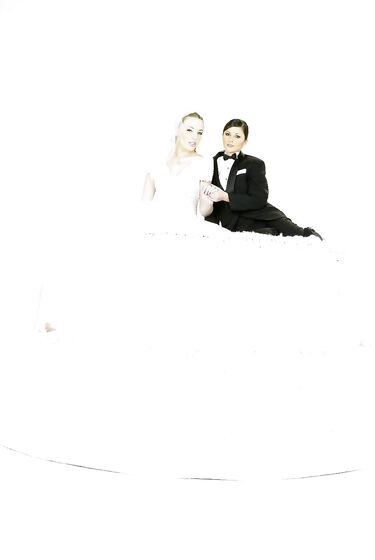 Art Photos Of Charisma Cole And Felix Vicious Posing As A Bride And A Groom
