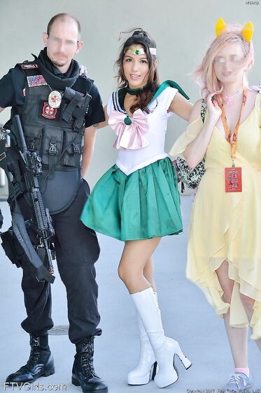 Foto sexy di Sailor Jupiter (Melody Ftv)