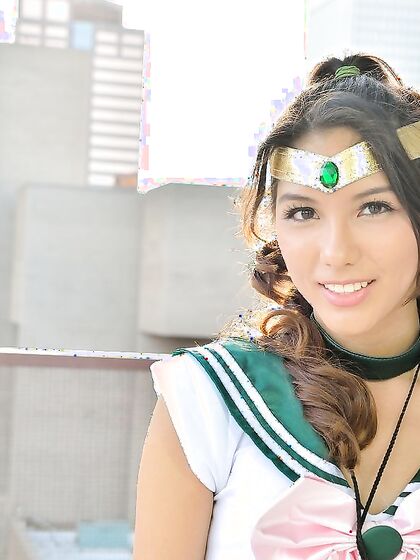 Foto sexy di Sailor Jupiter (Melody Ftv)