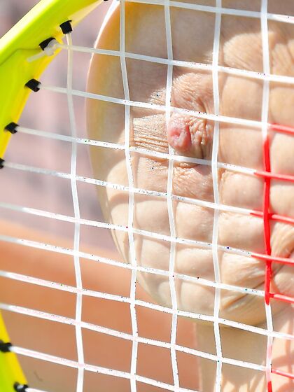 Horny Teen Jenna Sativa Is Beading Pussy On Tennis Racket Right On The Court