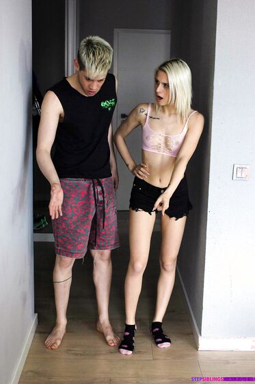 Skinny Blonde Teen Fucking Stepbrother photos (Christy White, Nek Sinner)
