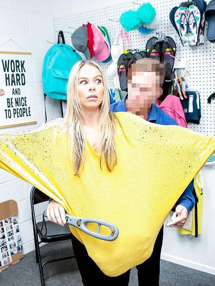 Blonde Thief Summer Vixen Gets A Good Dicking From Cocky LP Officer