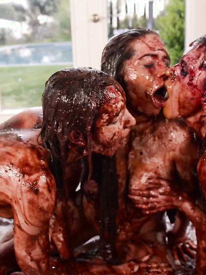 Three Crazy Bitches Fucking Like There's No Tomorrow photos (Veronica Vain, Sasha Heart, Katy Kiss)