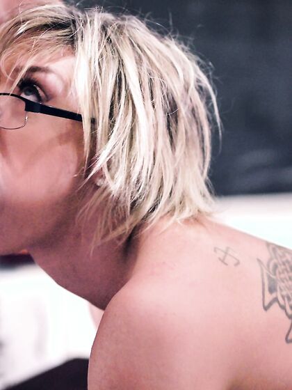 Short-haired Teacher With Glasses Gets Fucked Hard By Her Students photos (Dee Williams)