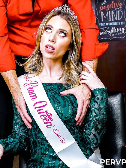 Gorgeous Prom Queen Anya Olsen Gets Fucked In The Office