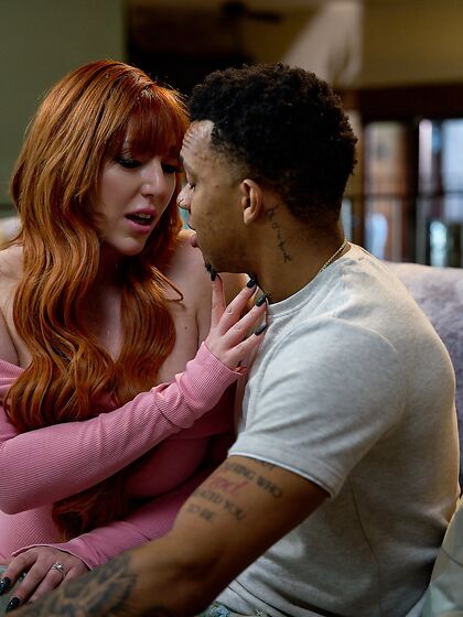 Lauren Phillips Pleasures Young Black Dude In Living Room