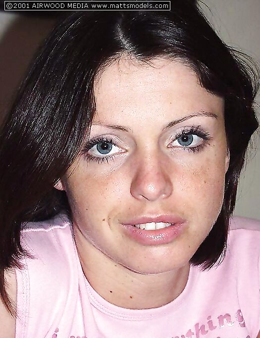 Brunette Girl Angelina Croft Removes Her Black Panties And Shows Her Pink On King Size Bed